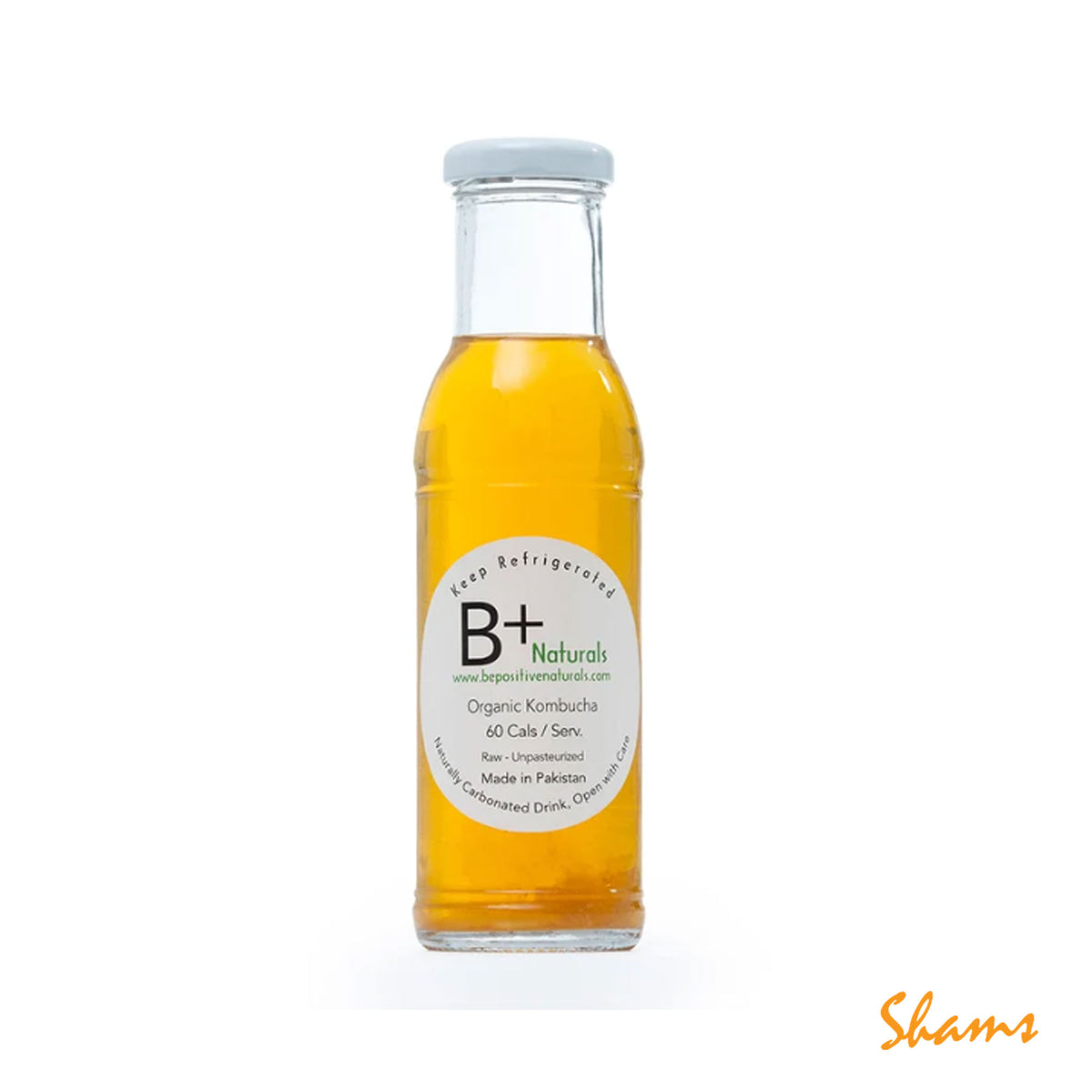 B+ Naturals Organic Black Tea Kombucha