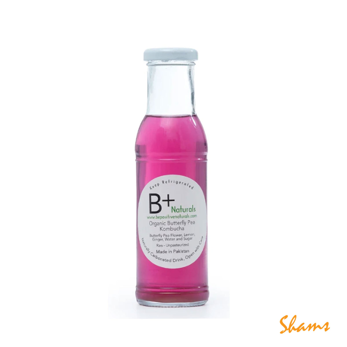 B+ Naturals Butterfly Pea Kombucha