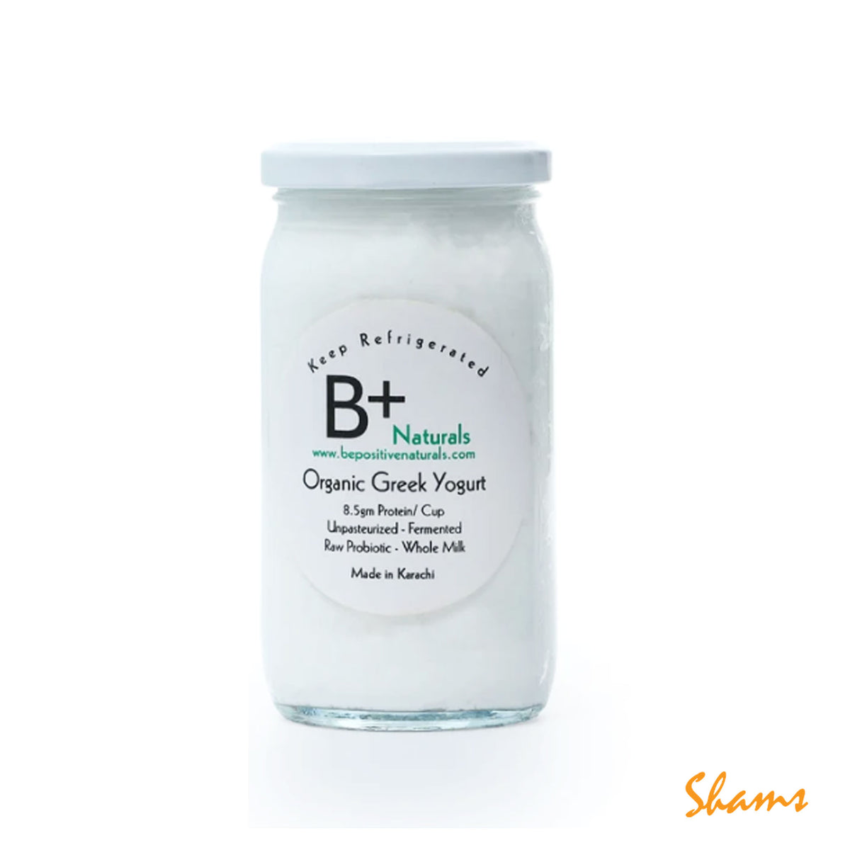 B+ Naturals Organic Greek Yogurt