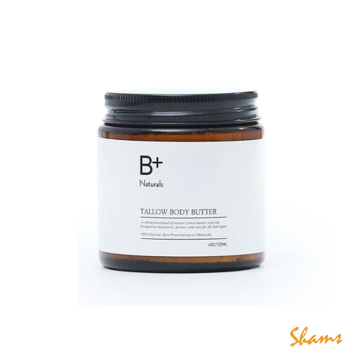 B+ Naturals Tallow Body Butter 120ml