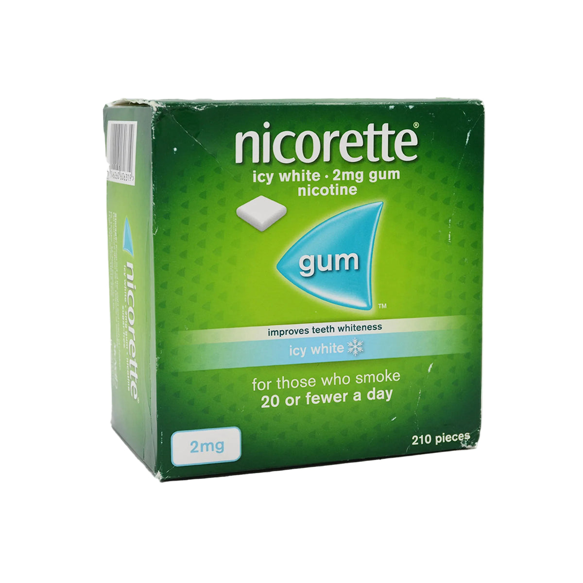 Niorette Icy White Gum Nicotine 210 pieces 2mg
