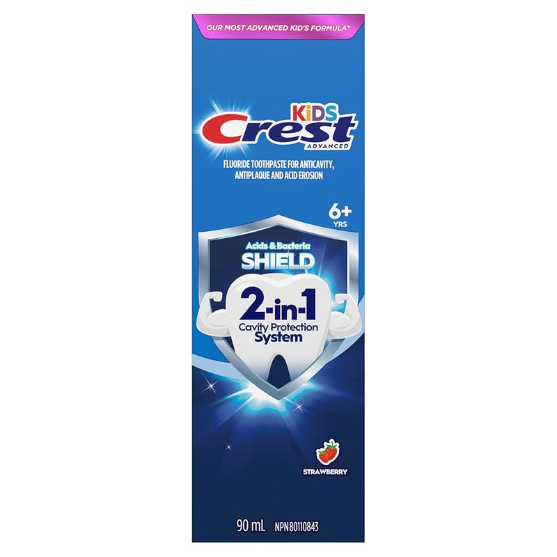 Crest Kids Advanced 2In1 Strawberry Toothpaste 90ml