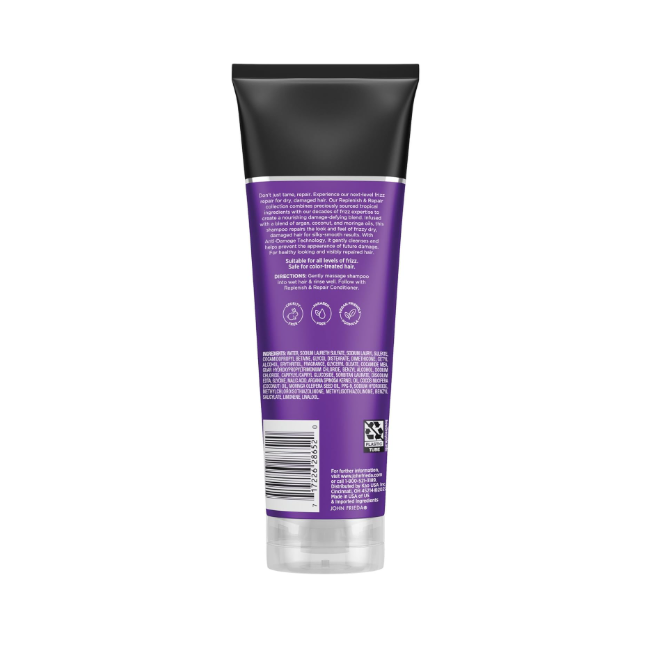 John Frieda Frizz Ease Replenish & Repair Shampoo 250ml