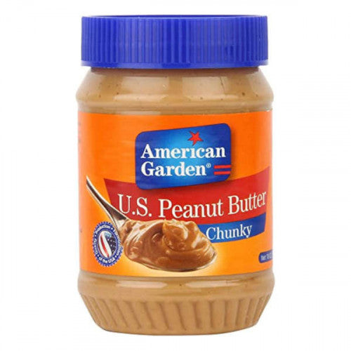 American Garden Peanut Butter Crunchy 454g