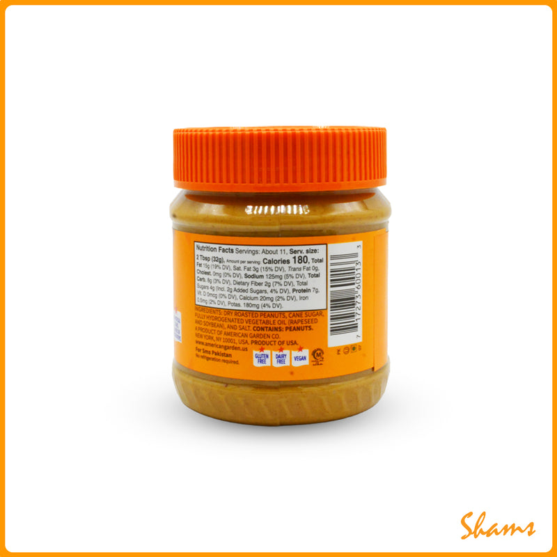 American Garden Peanut Butter Creamy 340g