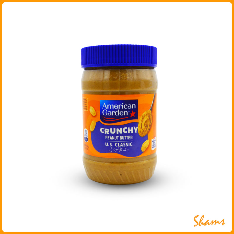 American Garden Peanut Butter Chunky 510g