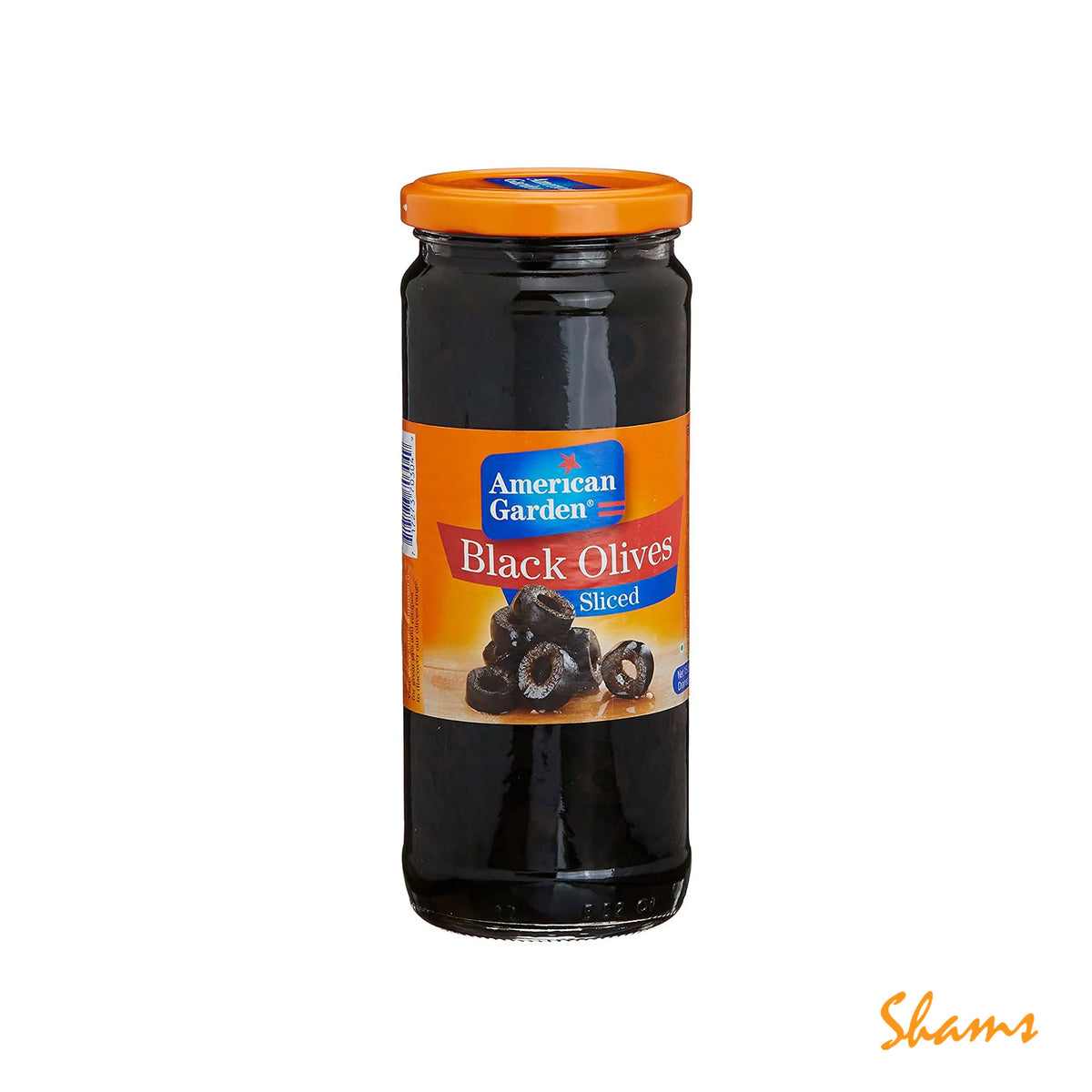 American Garden Black Olive Sliced 450g