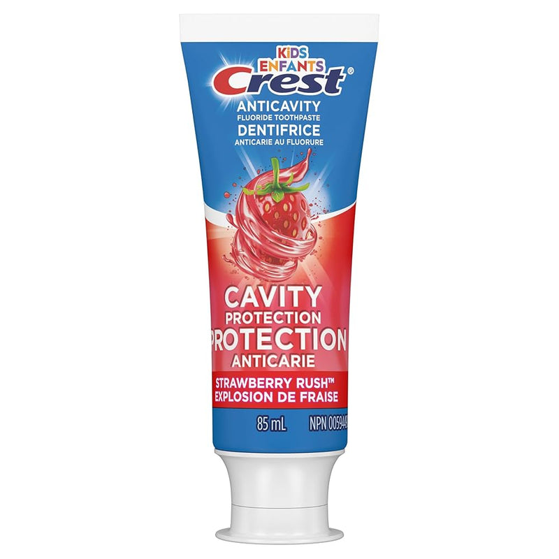 Crest Kids Cavity Protection Strawberry Rush Toothpaste 85ml