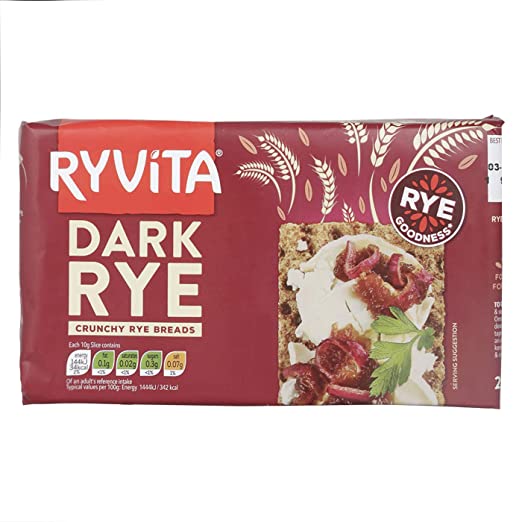Ryvita Dark Crunchy Rye Breads 250g