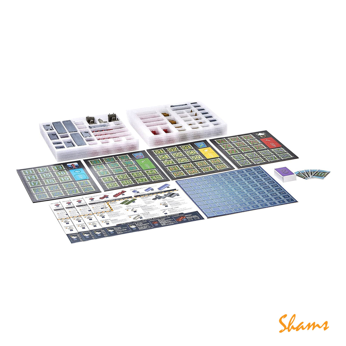 Mercury Games Big City Jumbo Edition MYC-1801