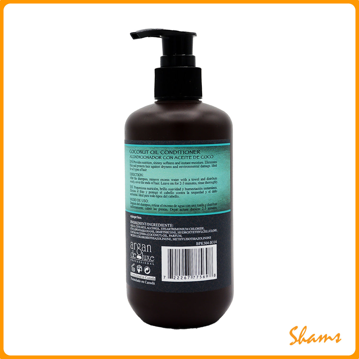 Argan De Luxe Coconut Oil Conditioner 300ml