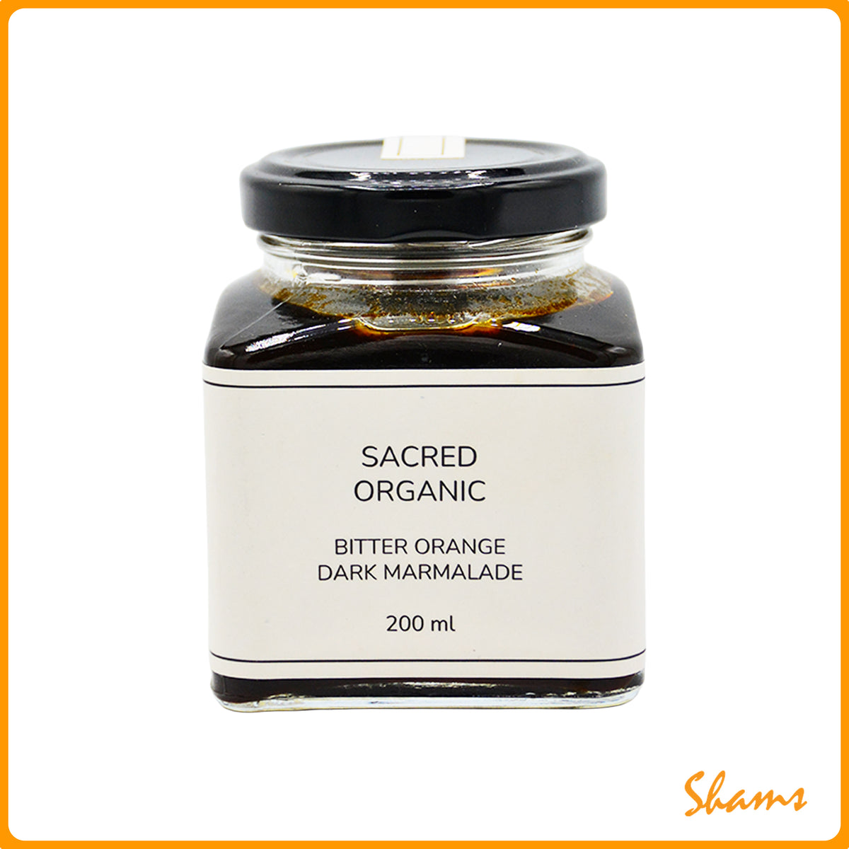 Sacred Organic Bitter Orange Dark Marmalade 200ml