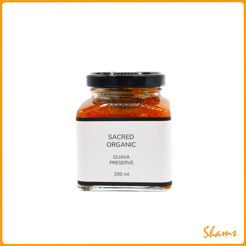 Sacred Organic Guava Preserve 200ml