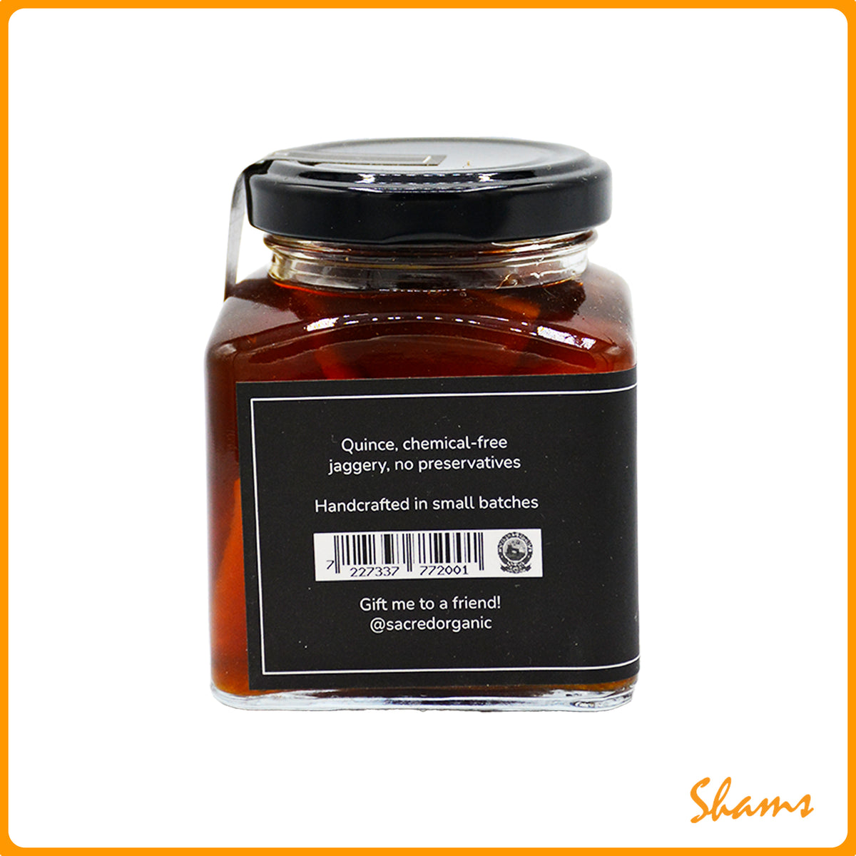 Sacred Organic Quince Preserve 200ml