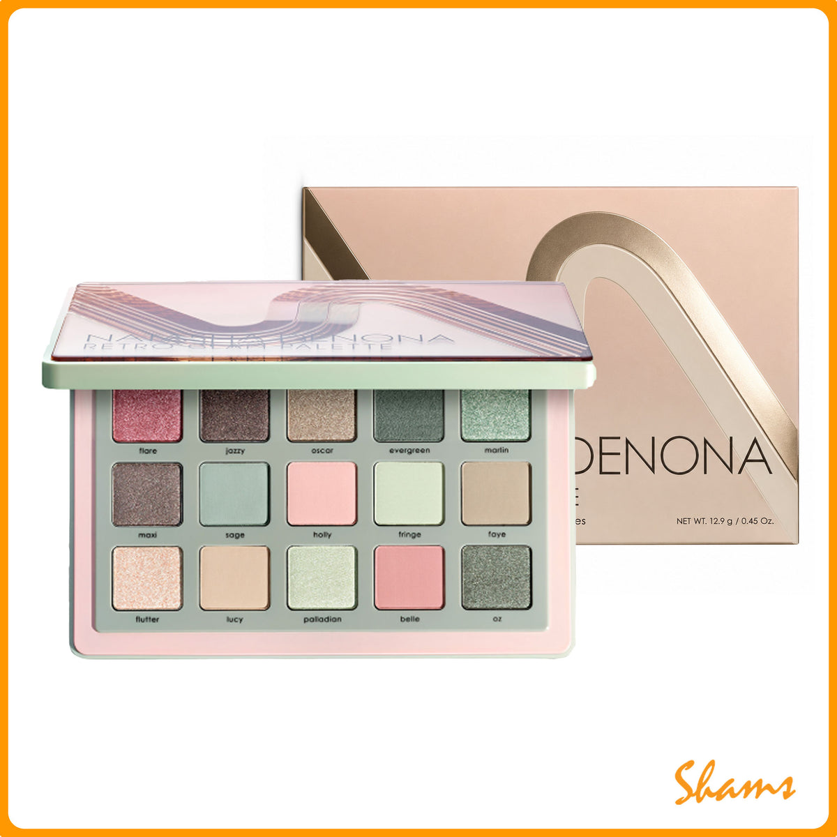Natasha Denona Retro Glam Eyeshadow Palette 19.25g