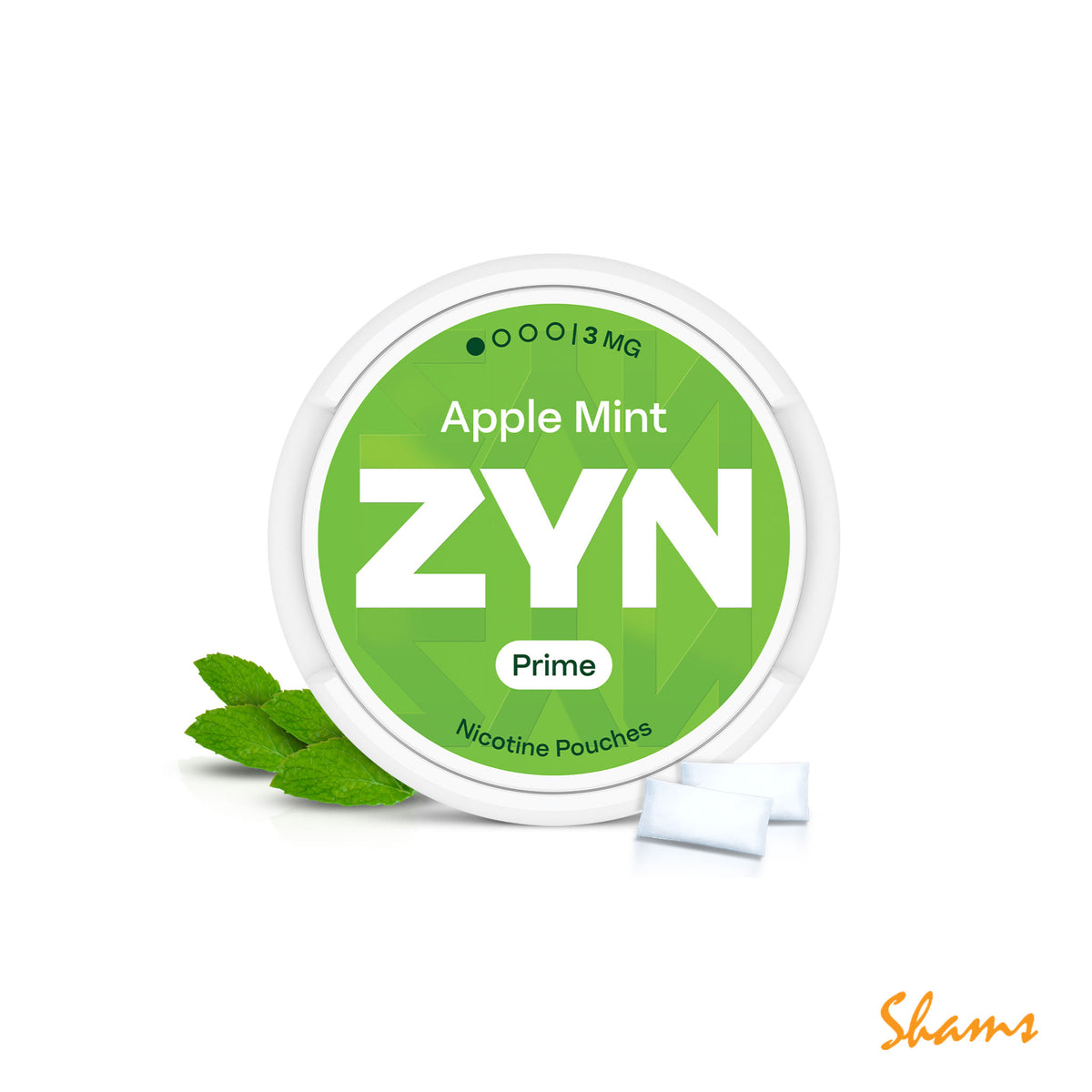 ZYN Apple Mint Nicotine Pouches 3mg