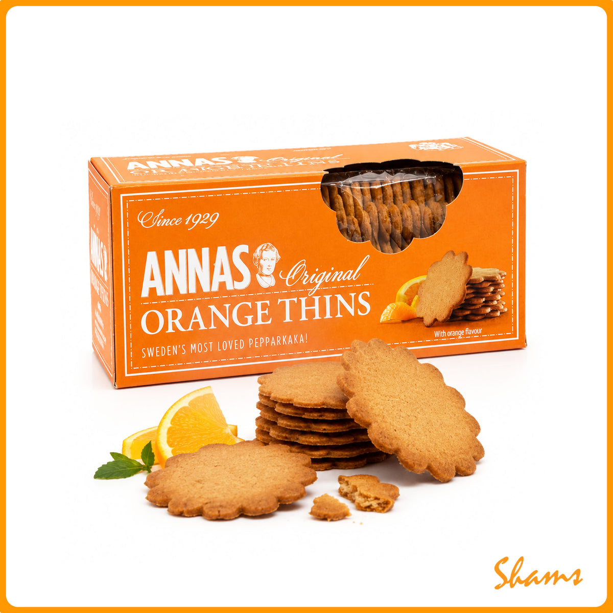 Annas Original Orange Thins 150g