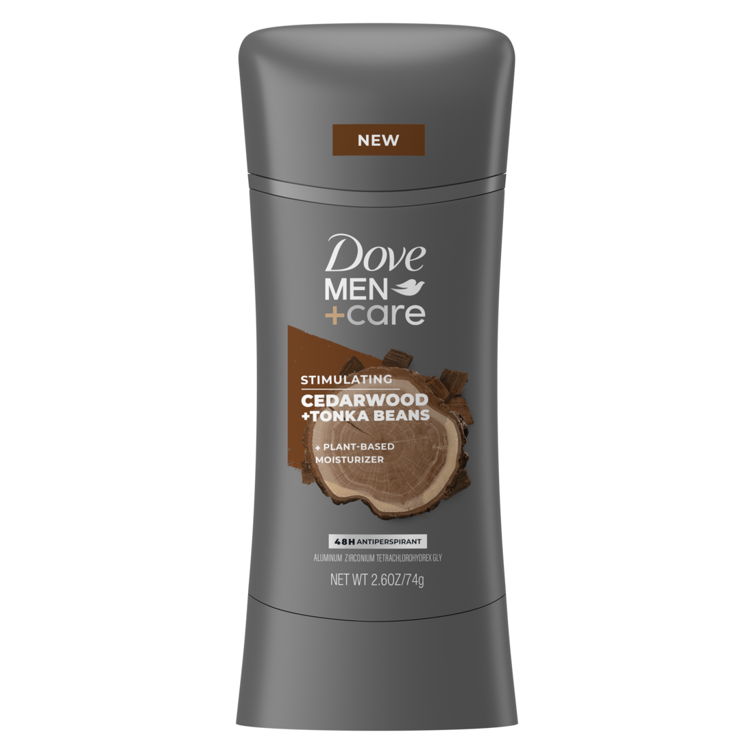 Dove Men+Care Antiperspirant Cedarwood +Tonk Beans Deo Stick 74g - Shams Shopping Centre Dove  