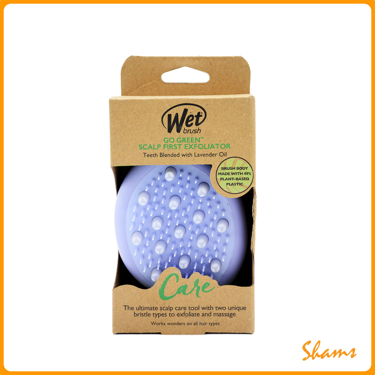 WB Go Green Oil Infused Scalp Massanger and Exfoliator