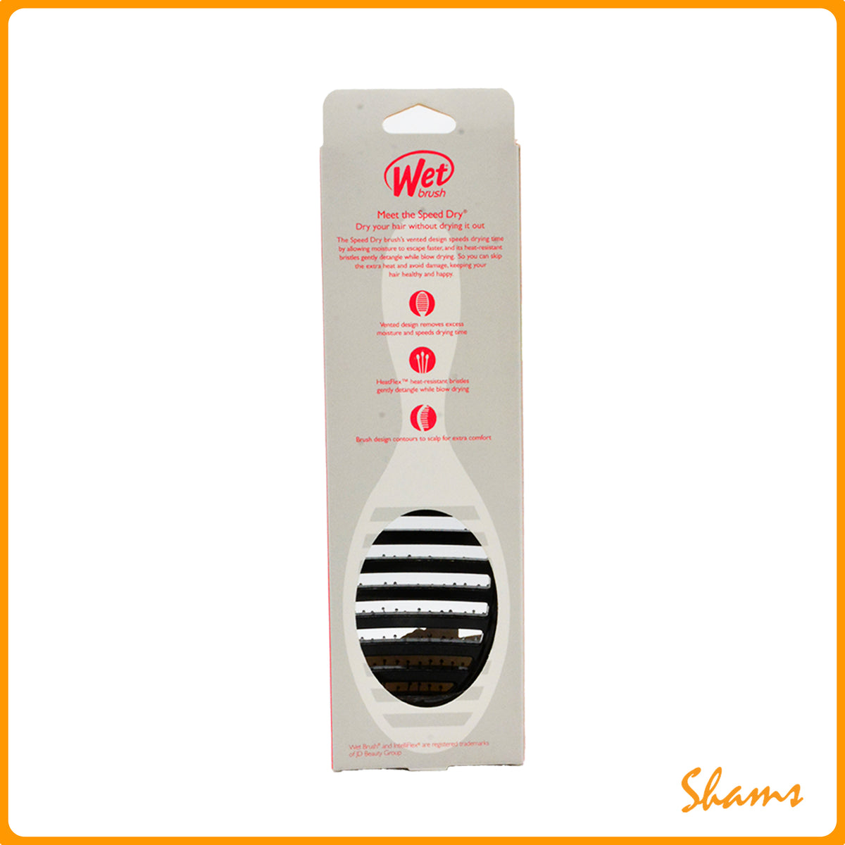 WB Speed Dry Brush-Black
