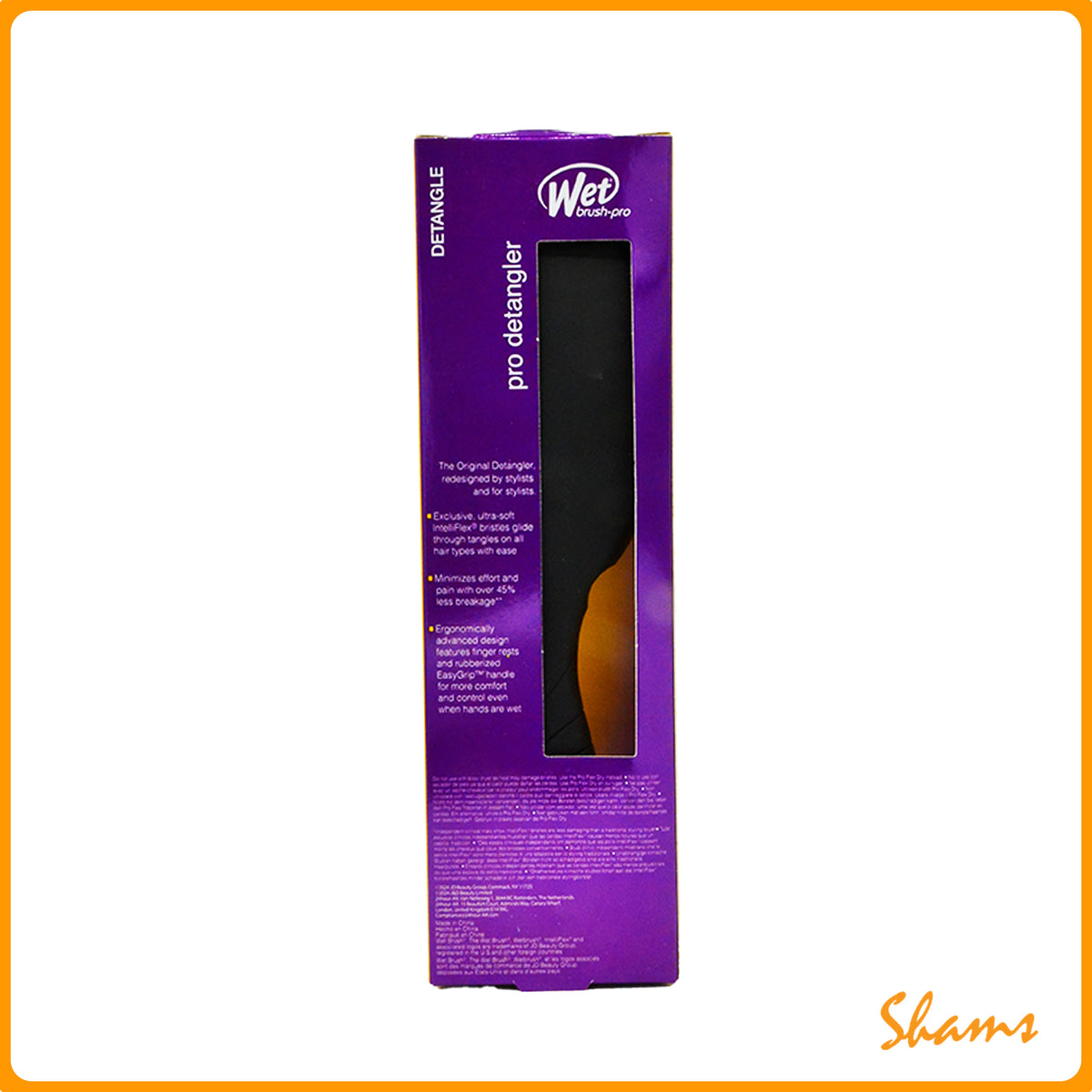 WB Pro Detangler-Black