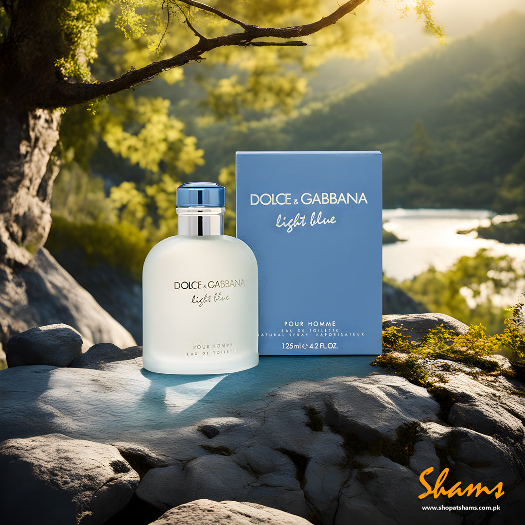 Dolce & Gabbana Light Blue Pour Homme EDT 125ml - Shams Shopping Centre Dolce & Gabbana  