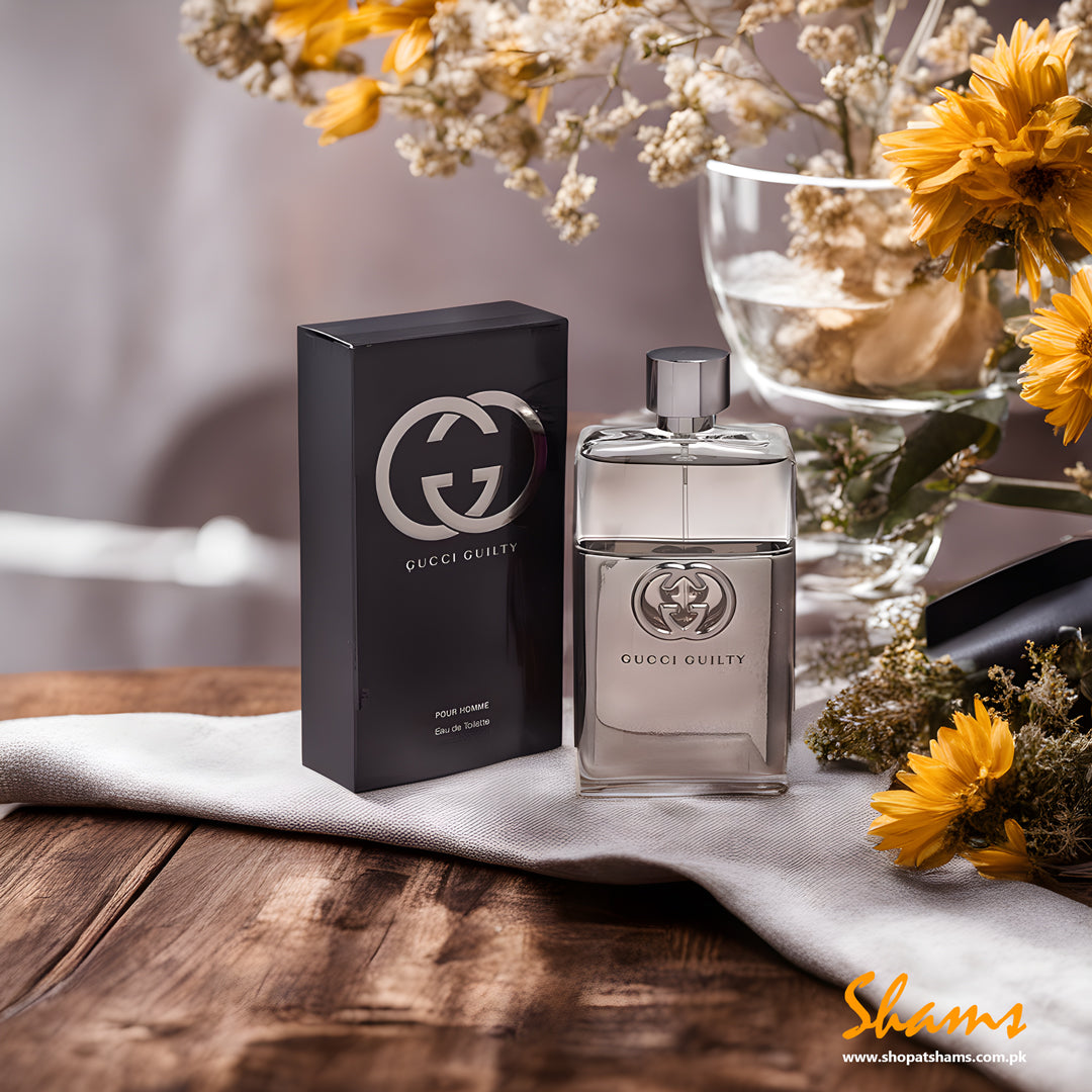 Gucci Guilty Pour Homme Men EDT 90ml - Shams Shopping Centre Gucci  