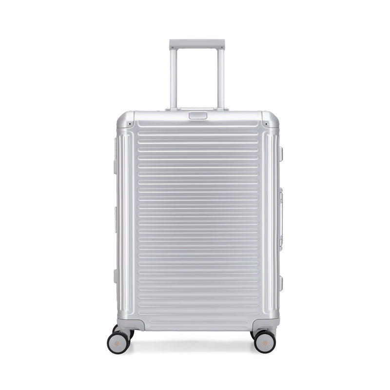 AGATE Aluminium 4W Hardside Luggage Trolley