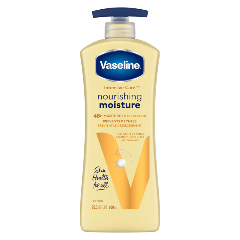 Vaseline Intensive Care Nourishing Moisture Lotion 600ml (20.3.Oz)