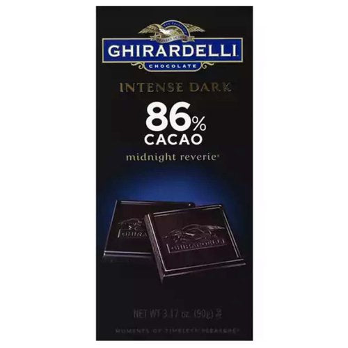 Ghirardelli Intense Dark 86% Cacao Chocolate 90g