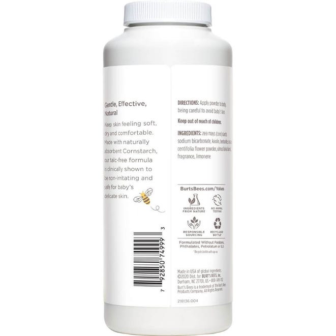 Burts Bees Dusting Powder Original 210g (7.5Oz)