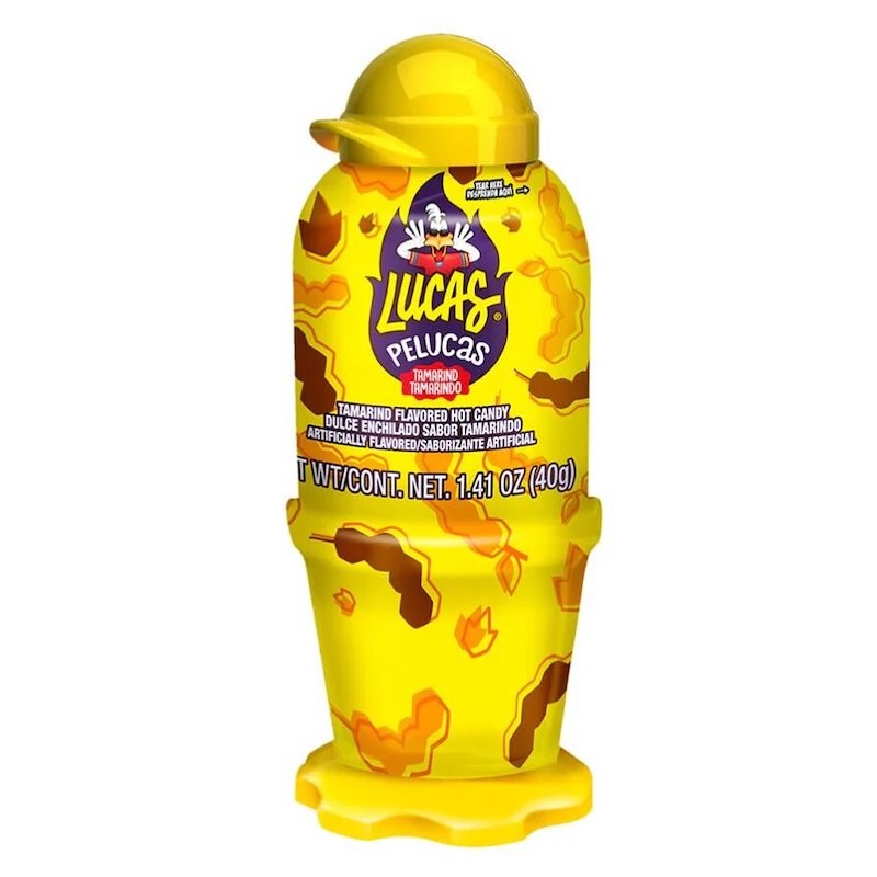 Lucas Pelucas Tamarindo Jumbo Candy Can 40g - Shams Shopping Centre Lucas Pelucas  