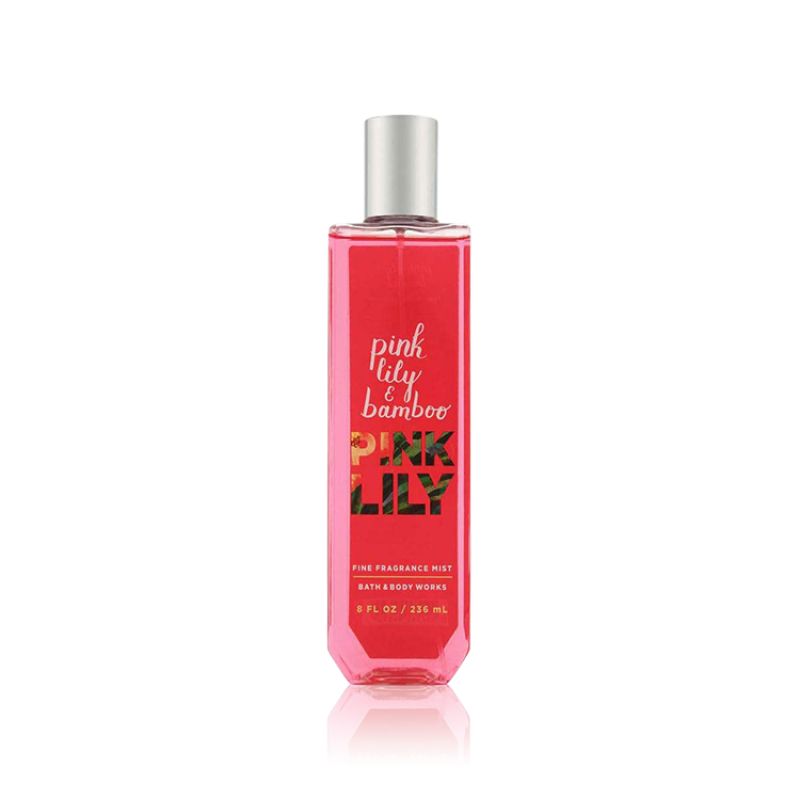 Bath & Body Works Pink Lilly & Bamboo Fine Fragnance Mist 236ml - Shams Shopping Centre Bath & Body Works  