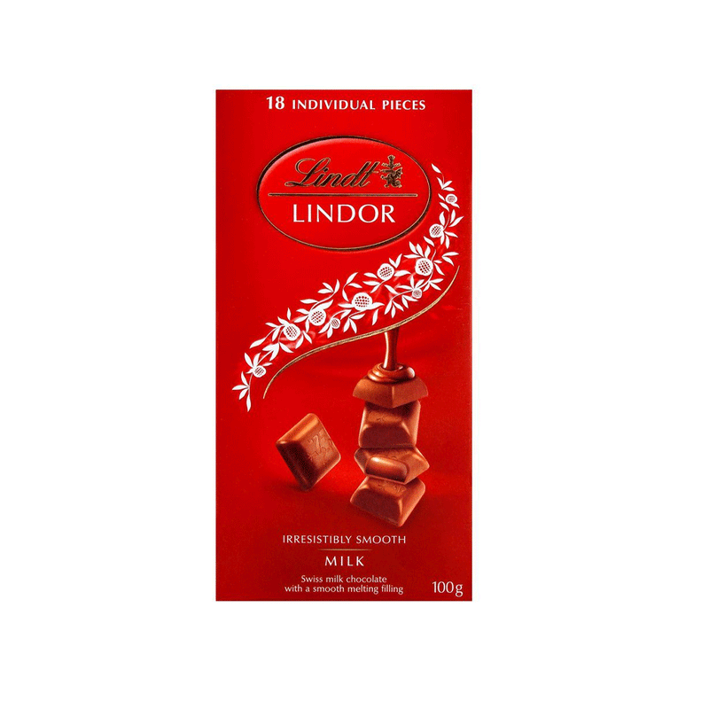 Lindt Lindor Milk Chocolate 100g 1