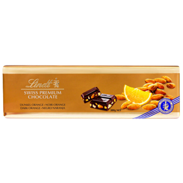 Lindt Swiss Premium Dark Orange Chocolate 300g