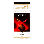Lindt Excellence Chilli Dark Chocolate 100g