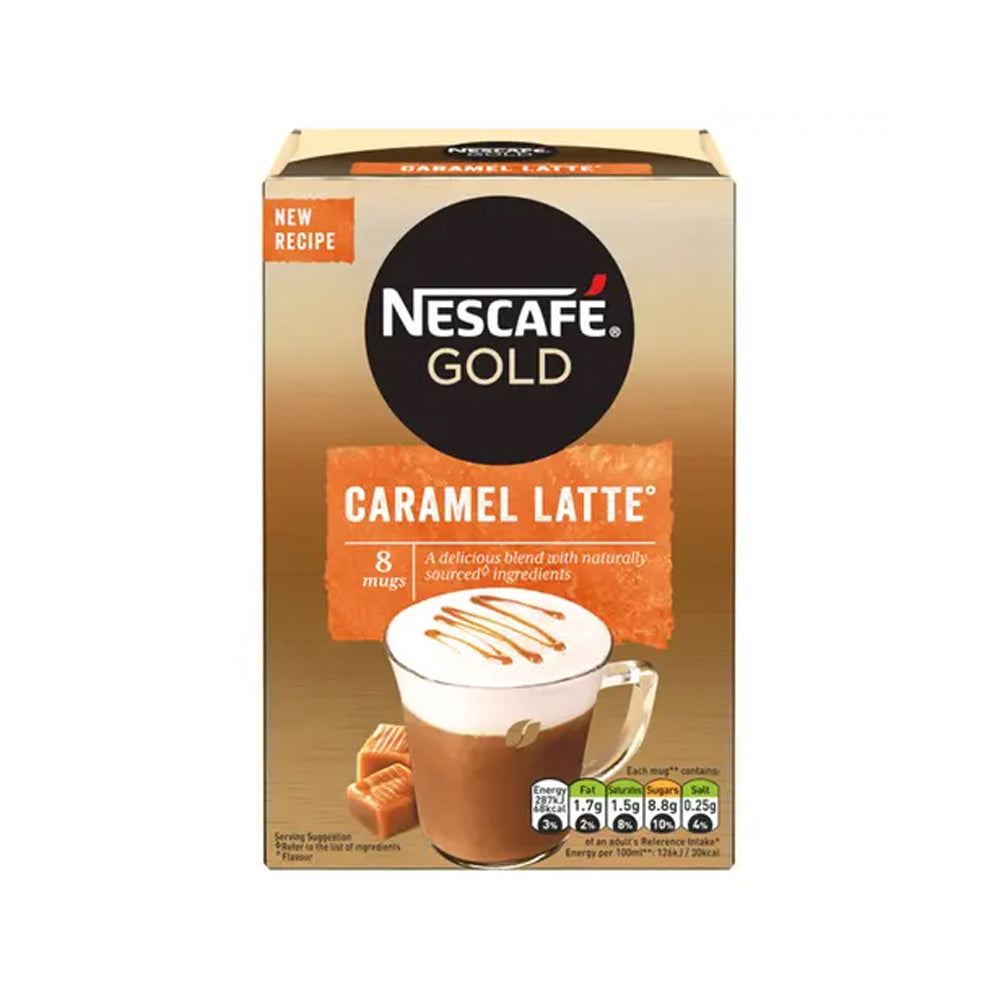 Nescafe Caramel Latte 136g - Shams Shopping Centre Nestle  