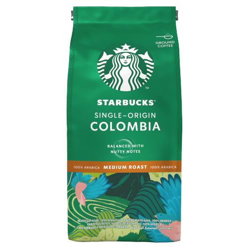 Starbucks Colombia Medium Roast Gound Coffee 200g - Shams Shopping Centre Starbucks  