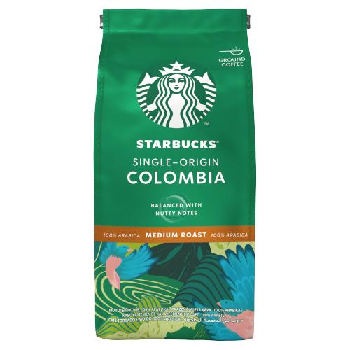 Starbucks Colombia Medium Roast Gound Coffee 200g