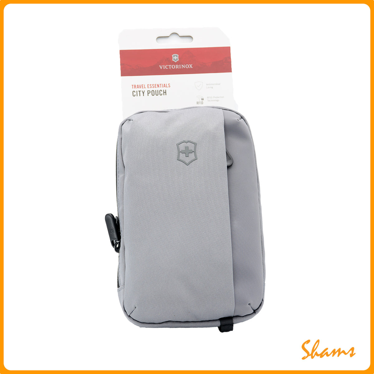 Victorinox Travel Essentials Security Neck Pouch-Grey 653377