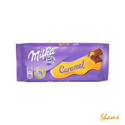 Milka Caramel Milk Chocolate 100g