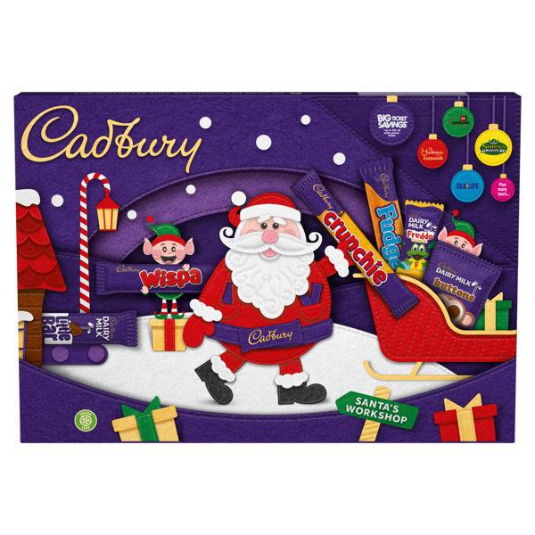 Cadbury Medium Santa Selection Box 125g