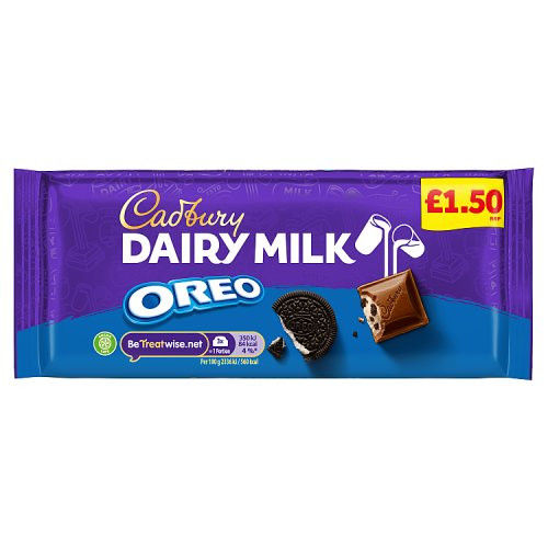Cadbury Dairy Milk Oreo Bar 110g