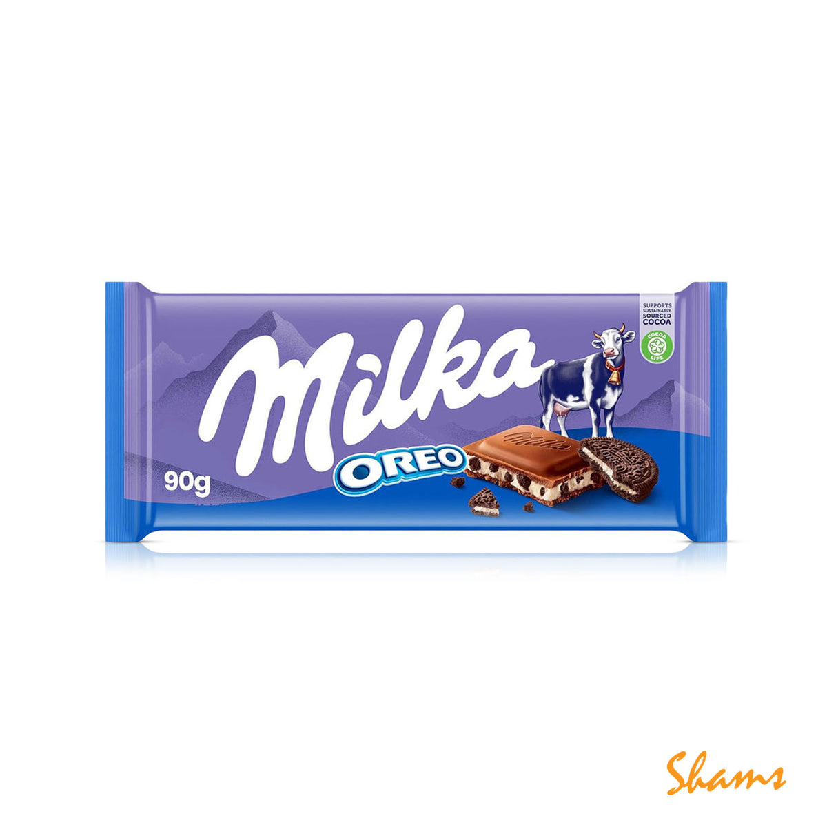 Milka Oreo Chocolate Bar 90g