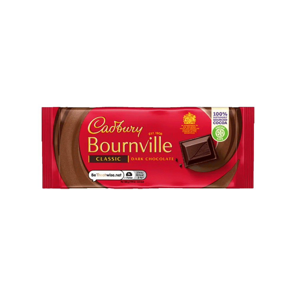 Cadbury Bournville Classic Dark Chocolate 100g