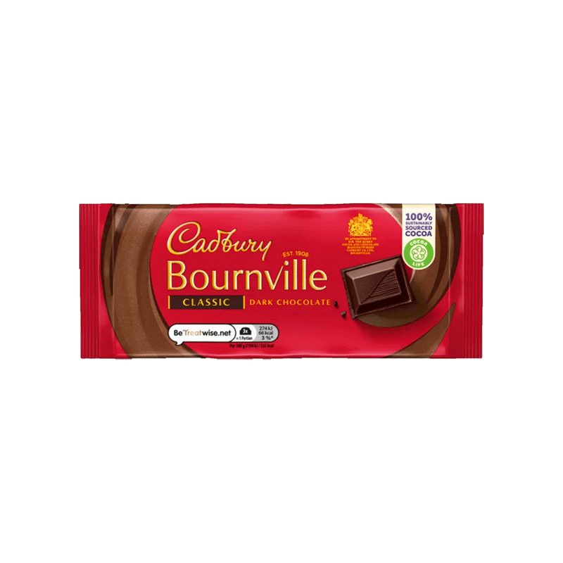 Cadbury Bournville Classic Dark Chocolate 100g