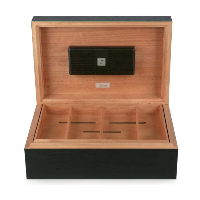 Zino Hum Z80 Humidor Black Oak & Mint 115917