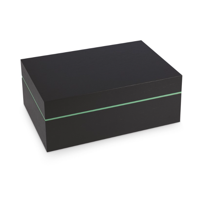 Zino Hum Z80 Humidor Black Oak & Mint 115917