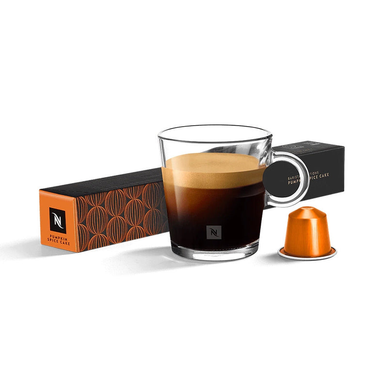 Nespresso Pimpkin Spice Cake Coffee Capsules 49g