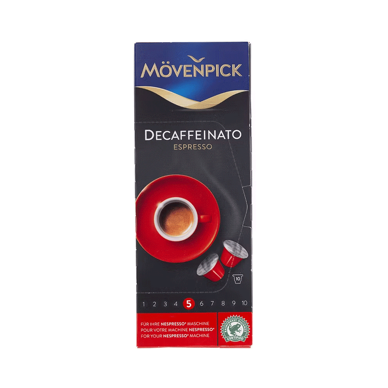 Movenpick Decaffeinato Espresso Coffee Capsule 53g